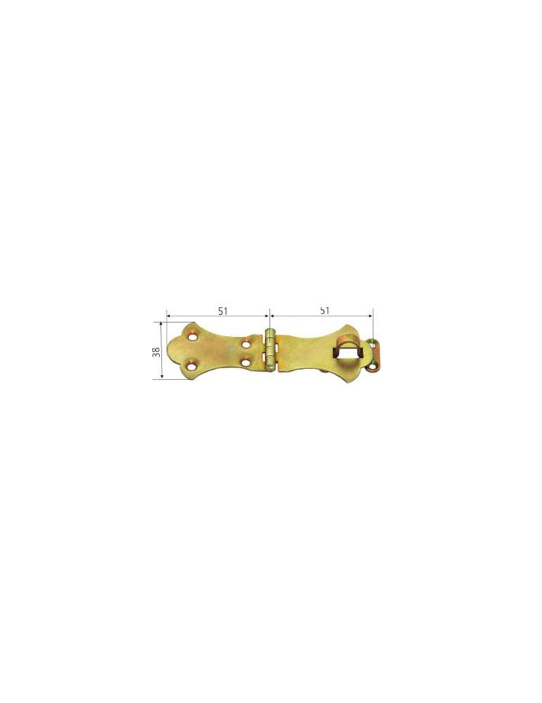 BALAMA CU INEL LACAT PENTRU CUFERE 51X38MM