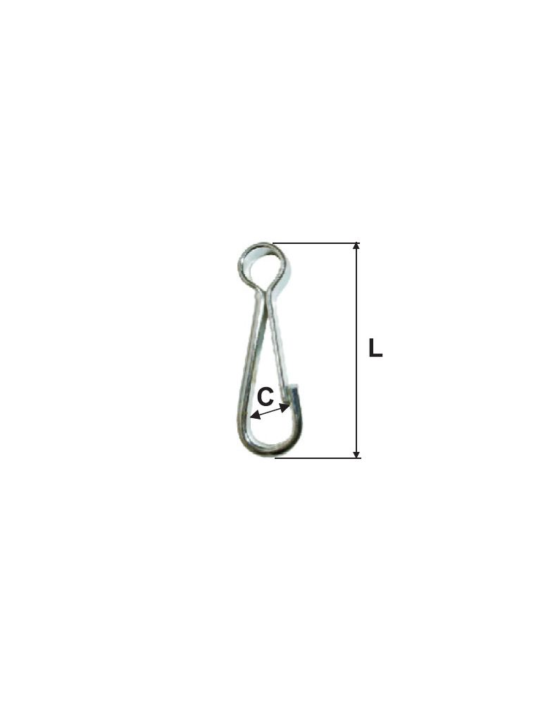 CLEMA FIXARE 10.5X50MM