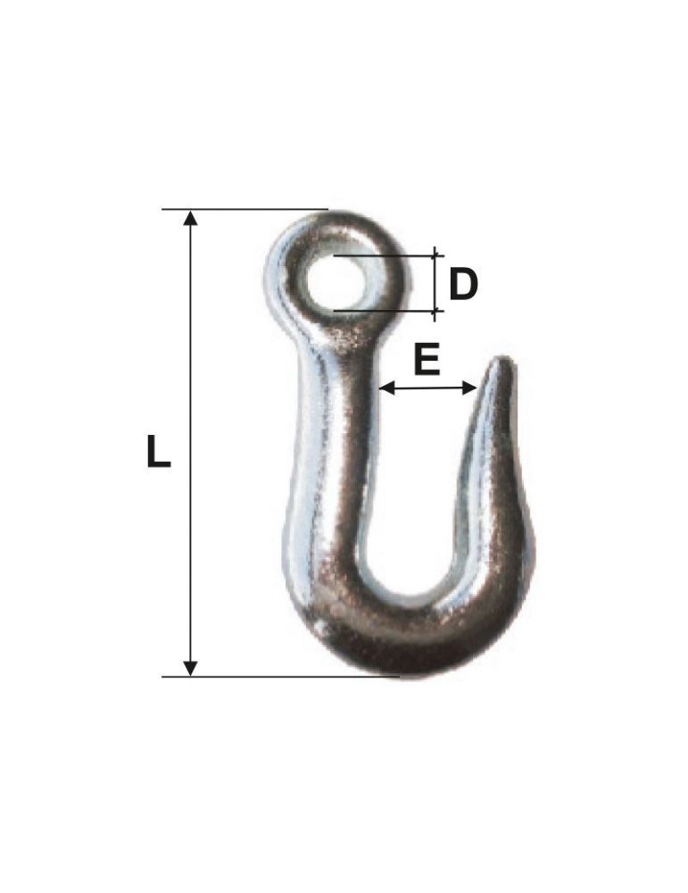CARLIG ZINCAT 10MM / 12.5MM/18MM