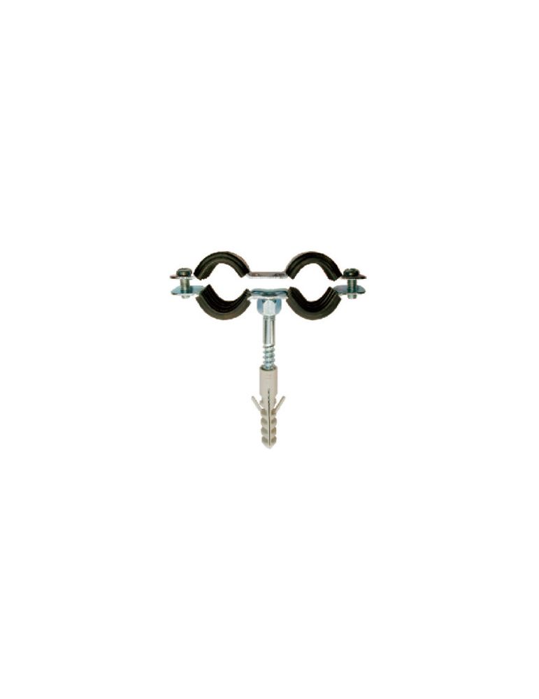COLIER FIXARE TEAVA DUBLA CU GARNITURA 1/2"/20-23MM