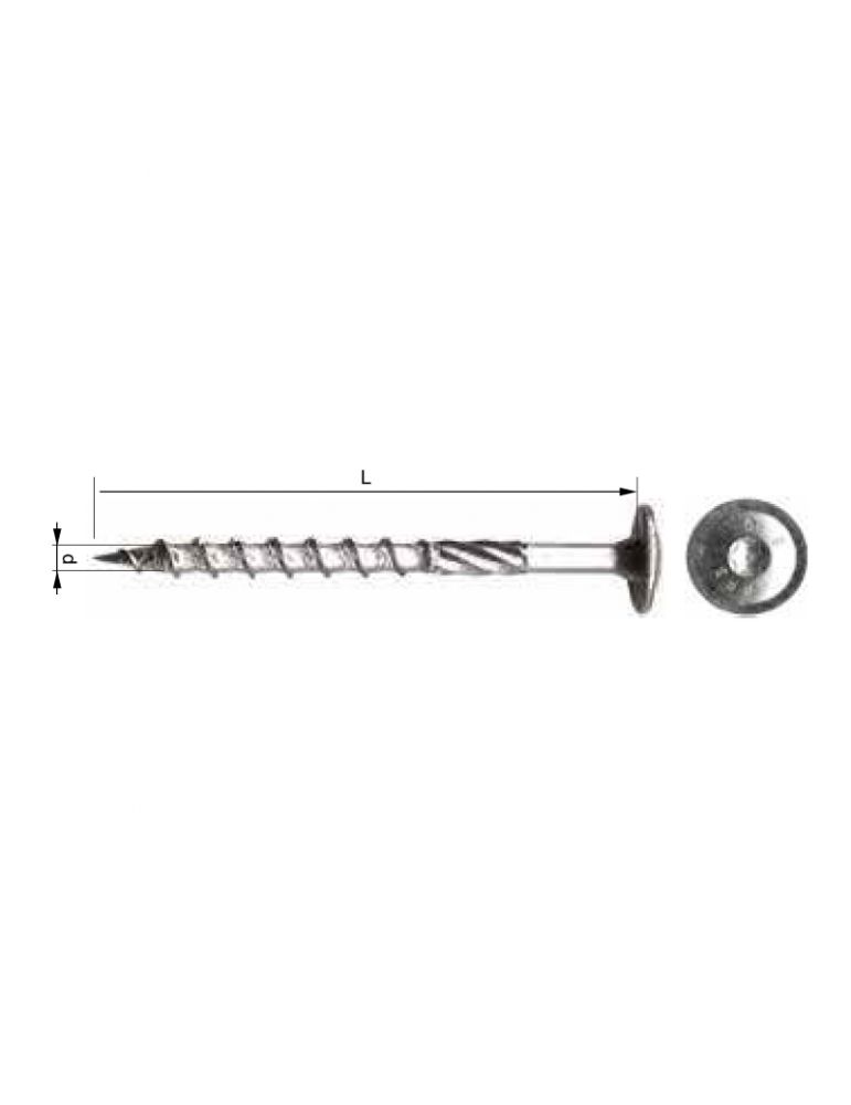 SURUBURI CU CAP TORX TORBANTE T40 10X300MM, 50/SET