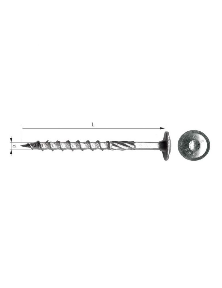 SURUBURI CU CAP TORX TORBANTE T40 8X260MM, 50/SET