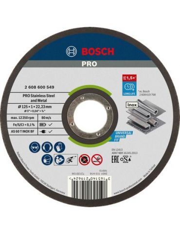 Bosch 2 608 600 549 accesoriu pentru polizoare unghiulare Disc tăiere - Tik.ro
