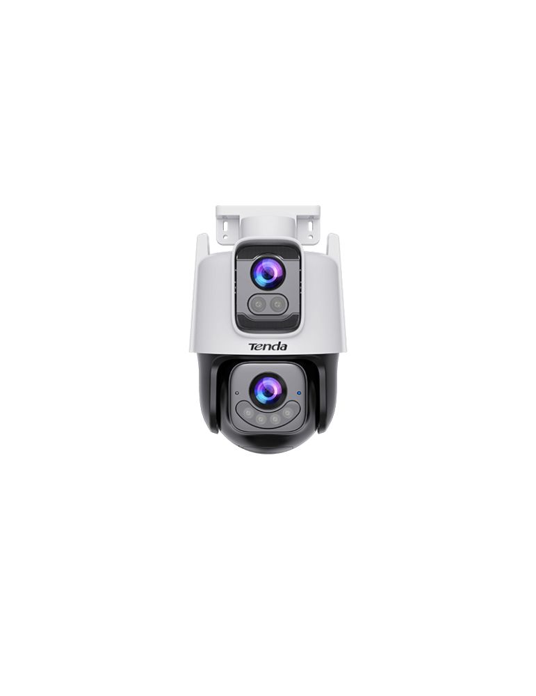 Tenda CAMERA IP Tenda, cube, wireless Wi-Fi 6 + 1 x RJ-45, pt. exterior, dual-lens full color night vision, dist. IR 30m, 2 x 3 Mpx re