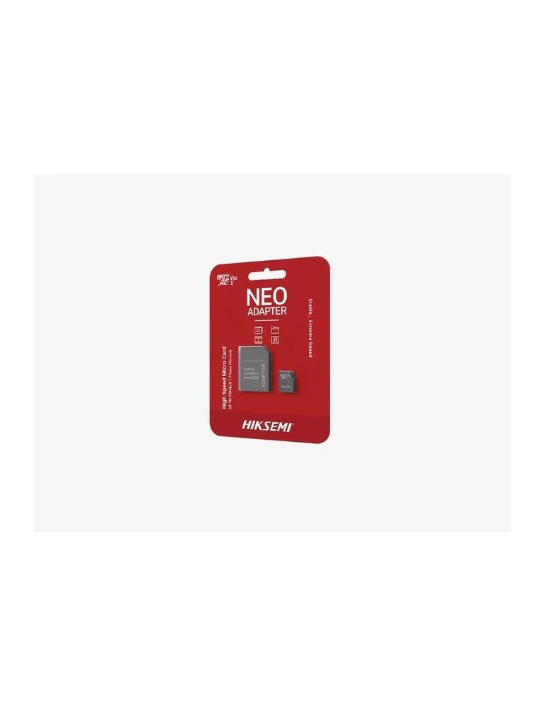 CARD MicroSD HIKSEMI, 16 GB, MicroSDHC, clasa 10, standard UHS-I U1, include adaptor SD "HS-TF-C1/16G/adapter"