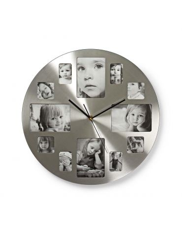 Ceas de perete cu rama foto... - Tik.ro