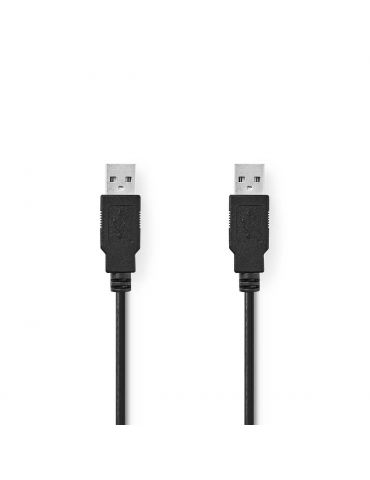 Cablu USB 2.0 USB-A tata -... - Tik.ro