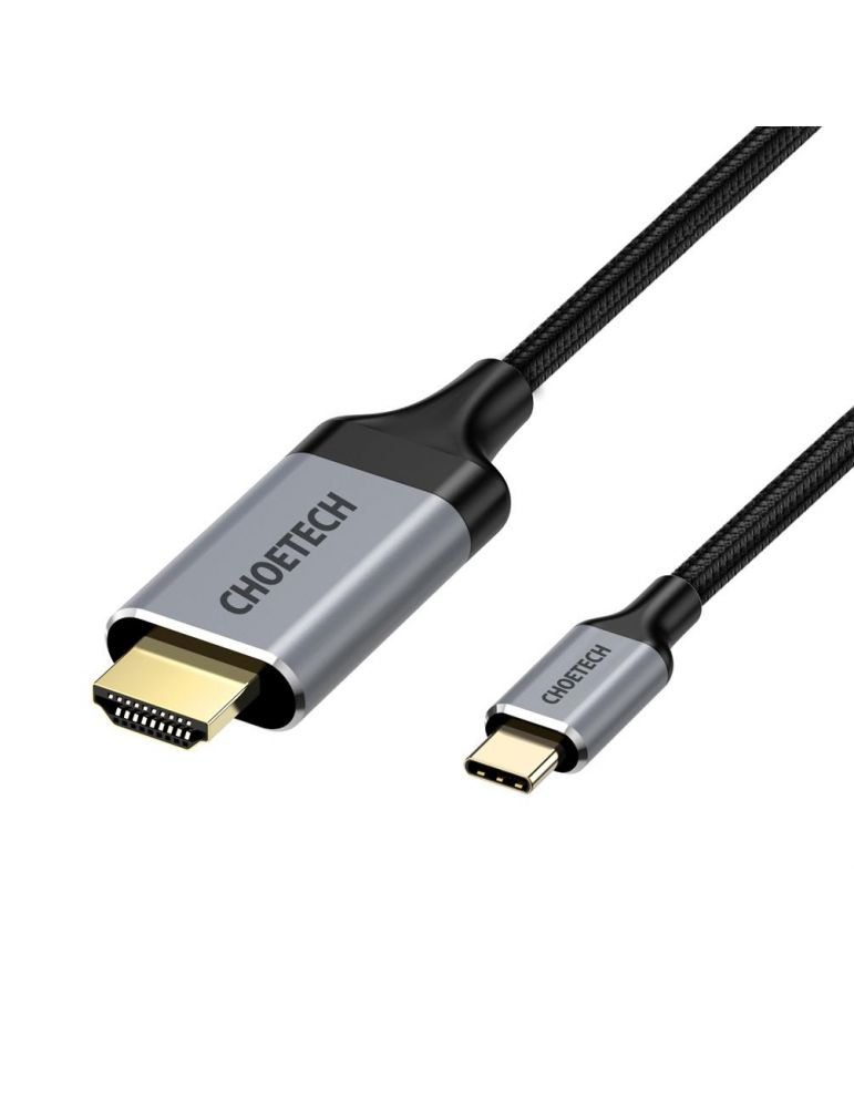 Cablu USB-C - HDMI Choetech CH0021, 4K 60Hz, 2m, negru