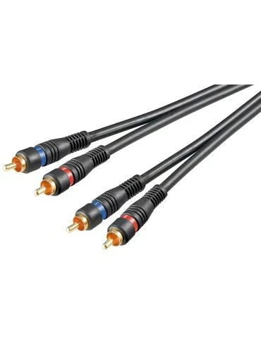 Cablu audio stereo 2x RCA... - Tik.ro