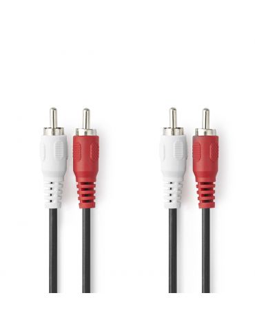 Cablu audio stereo Nedis 2x... - Tik.ro