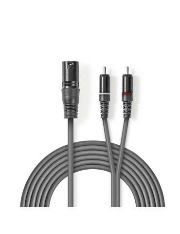 Cablu XLR stereo Nedis XLR... - Tik.ro