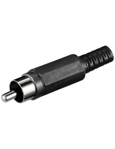 Mufa RCA tata negru, Goobay - Tik.ro