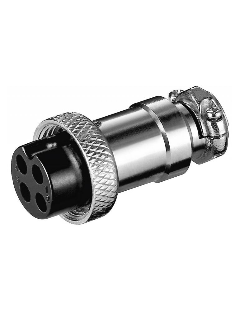 Audio Mufa XLR 4 pini mama cu surub