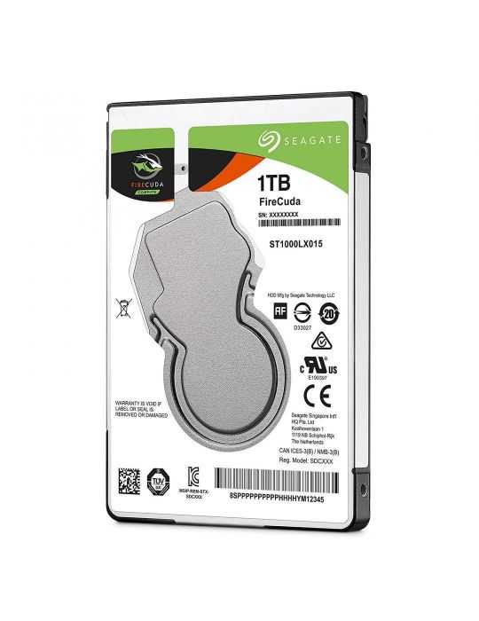Hard disk Drive Seagate FireCuda 1TB  SATA III 128MB  2.5" Seagate - 1