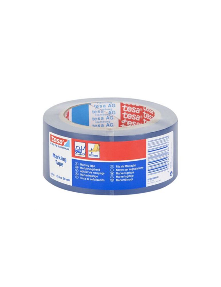 BANDA ADEZIVA MARCARE 50MM / 33M - ALBASTRU/ALBASTRU