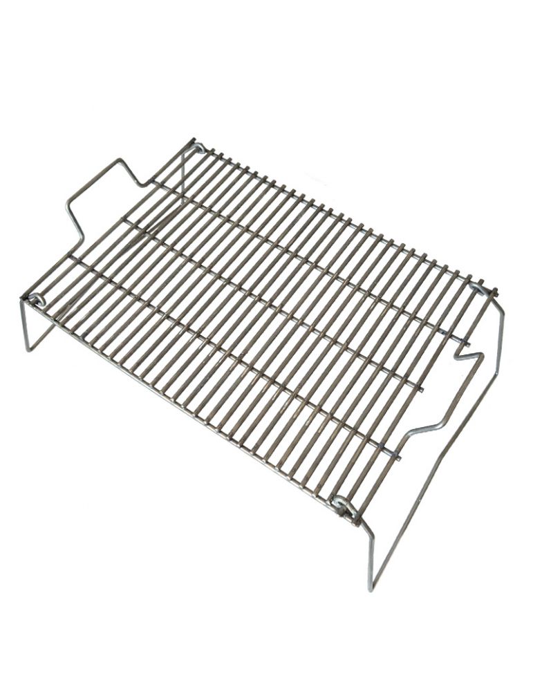 GRATAR INOX TIP PORTABIL CU PICIOARE 50X35CM