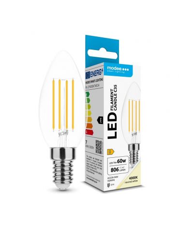 Bec LED filament C35, E14,... - Tik.ro