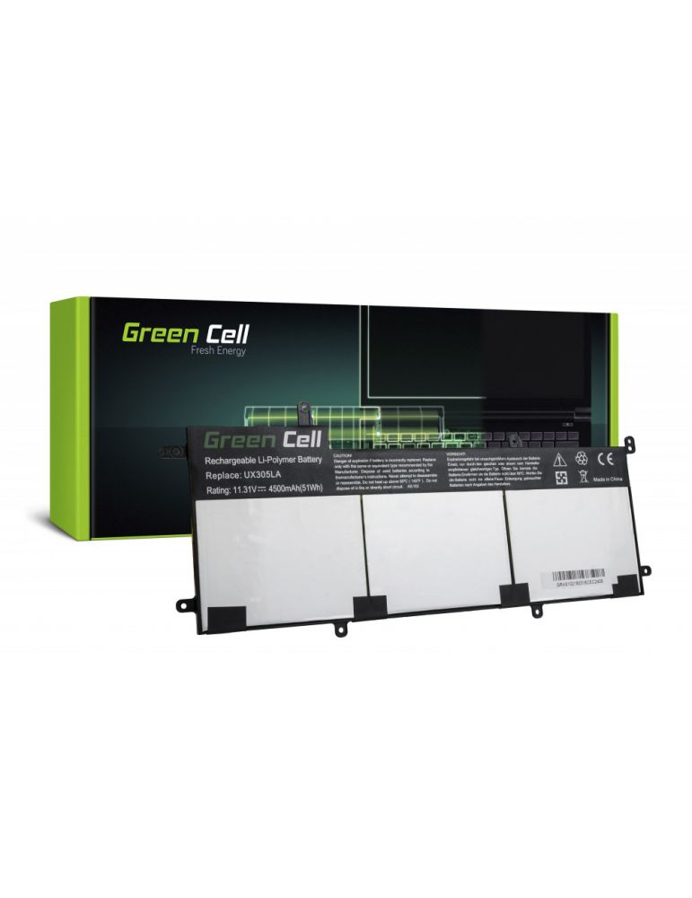 Baterie Laptop Asus Zenbook UX305L UX305LA UX305U UX305UA, 4500mAh, AS102 Green Cell