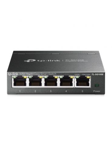 Switch TP-Link SG105E 5... - Tik.ro