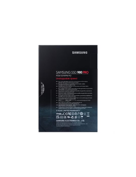 SSD Samsung 980 PRO 1TB, PCI Express 4.0 x4, M.2 2280 Samsung - 10