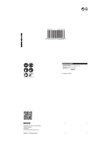 Bosch 2 608 900 860 consumabile șlefuire mașini șlefuit și găurit Lemn Foaie abrazivă