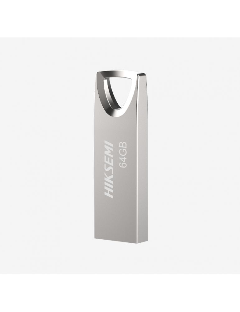 MEMORIE USB 2.0 HIKSEMI 64 GB, carcasa metalica, argintiu, "HS-USB-M200/64G"