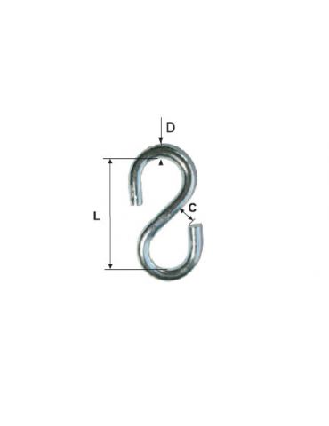 CARLIG ZINCAT FARA INEL 6MM... - Tik.ro