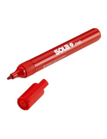 Marker permanent, rosu PMR... - Tik.ro
