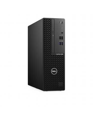 DELL OptiPlex 3080 DDR4-SDRAM i3-10100 SFF Intel® Core™ i3 8 Giga Bites 256 Giga Bites SSD Ubuntu Linux PC-ul Negru Dell - 3