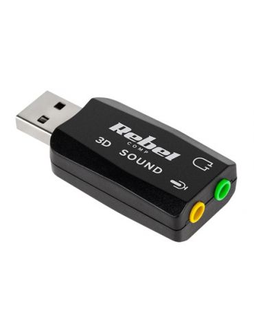 PLACA SUNET 5.1 USB REBEL - Tik.ro
