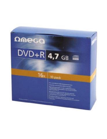 Omega  DVD+R 4.7GB 16XSLIM... - Tik.ro