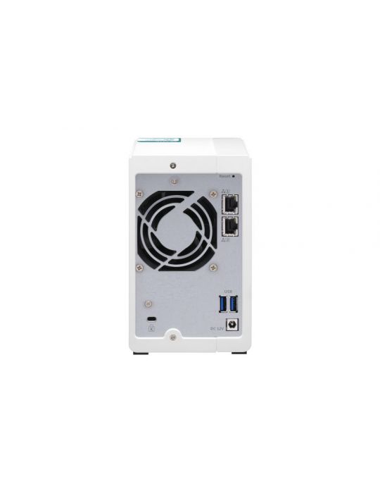 QNAP TS-231K NAS & servere de stocare a datelor Tower Ethernet LAN Turcoaz, Alb Alpine AL-214 Qnap - 9