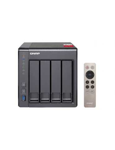 QNAP TS-451+ NAS Tower Ethernet LAN Negru Qnap - 1 - Tik.ro