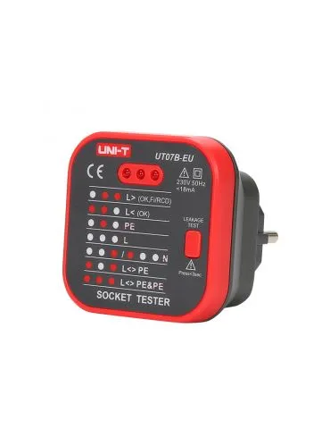 Tester priza EU, UT07B UNI-T - Tik.ro