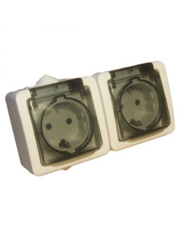 Priza dubla PT schuko... - Tik.ro
