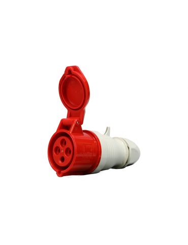 Cupla 32A, 4P, 400V, IP44 - Tik.ro