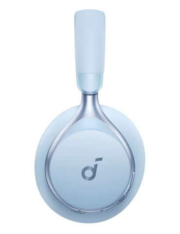 Anker Space One Căști Fără fir Bandă de fixare pe cap Muzică Zilnic USB tip-C Bluetooth Albastru