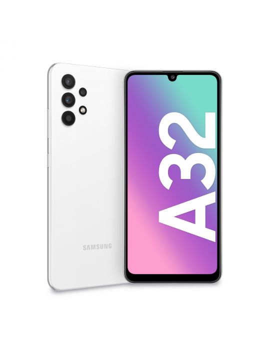 Samsung Galaxy A32 4G SM-A325F/DS 16,3 cm (6.4") Dual SIM Android 11 USB tip-C 4 Giga Bites 128 Giga Bites 5000 mAh Alb Samsung 