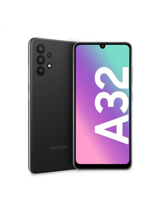 Samsung Galaxy A32 4G SM-A325F/DS 16,3 cm (6.4") Dual SIM Android 11 USB tip-C 4 Giga Bites 128 Giga Bites 5000 mAh Negru Samsun