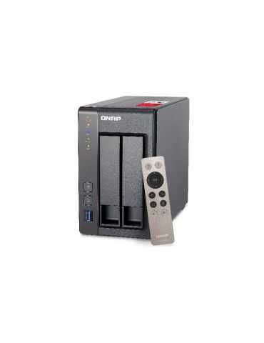 QNAP TS-251+ NAS Tower Ethernet LAN Gri Qnap - 1 - Tik.ro