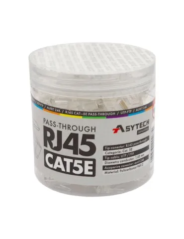 Mufa RJ-45 UTP Cat.5e EZ... - Tik.ro