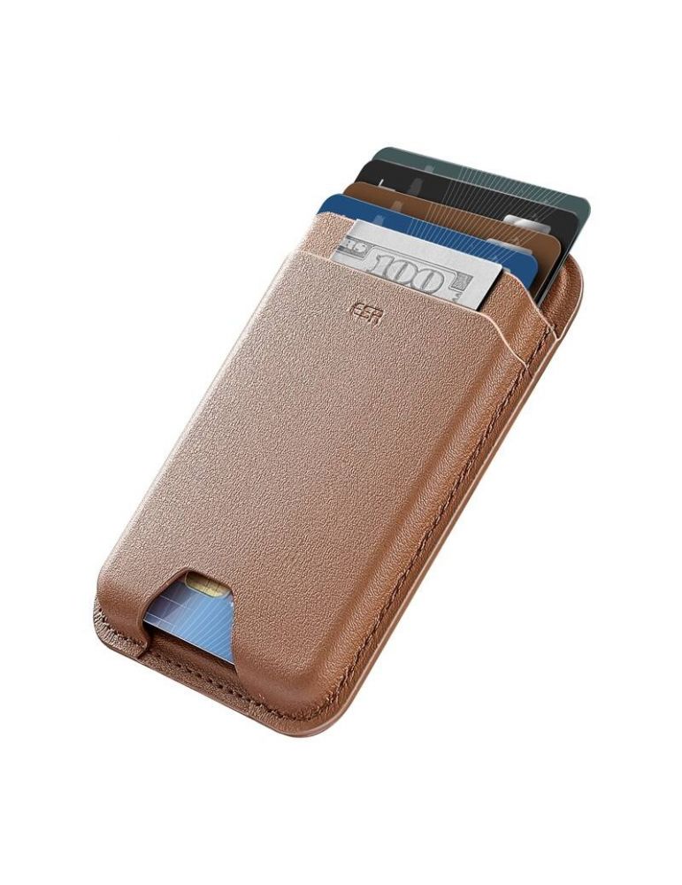 Portofel magnetic ESR HaloLock (maro)