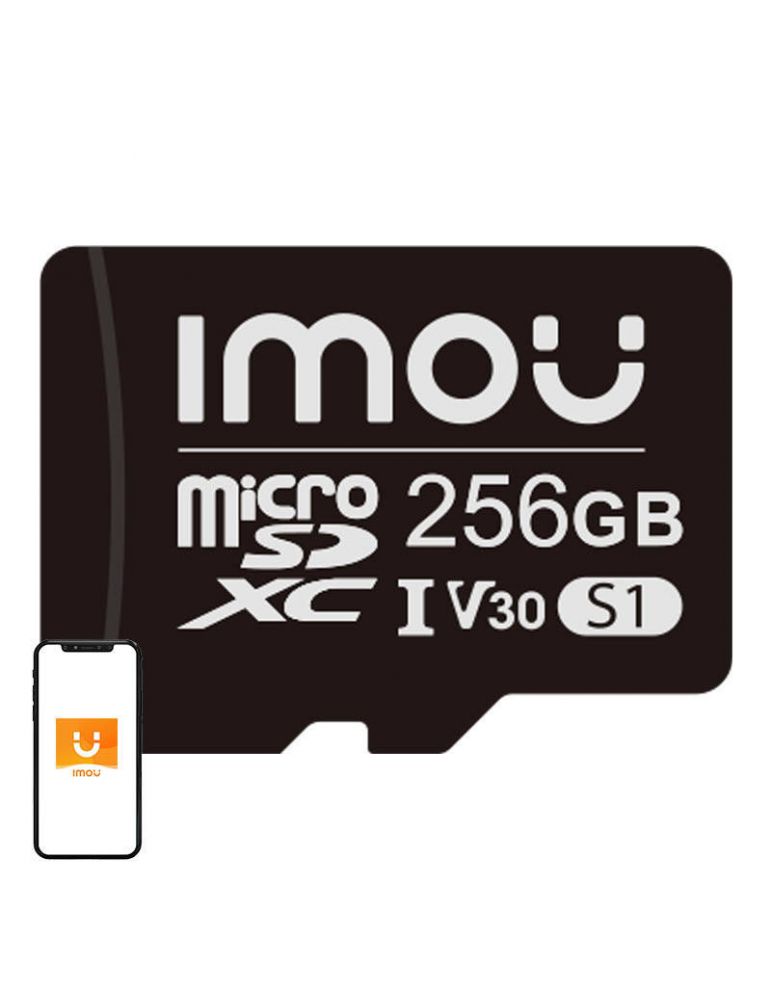 Card de memorie IMOU 256GB microSD (UHS-I, SDHC, 10/U3/V30, 95/38)