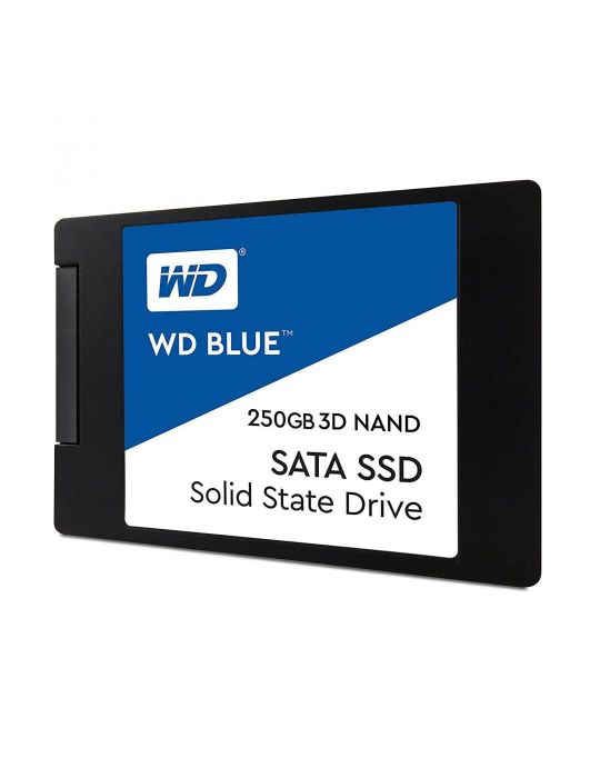 Ssd wd 250gb blue 2.5 sata 3.0 3d nand r/w Wd - 1