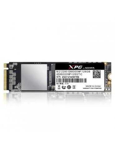 Ssd adata xpg sx6000 128gb m.2-2280 pci express 3.0 x2 Adata - 1