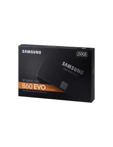 Ssd samsung 250gb 860 evo retail sata3 rata transfer r/w: Samsung - 1