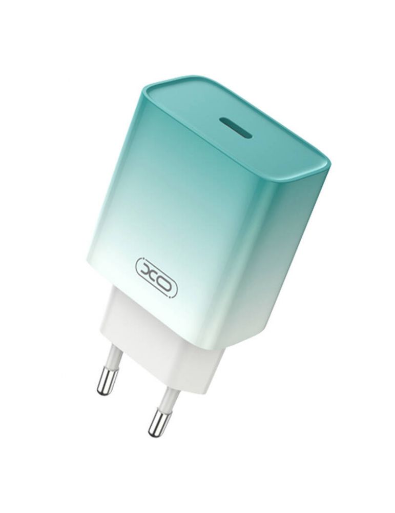 Încărcător de perete XO CE18, USB-C, PD30W (albastru)