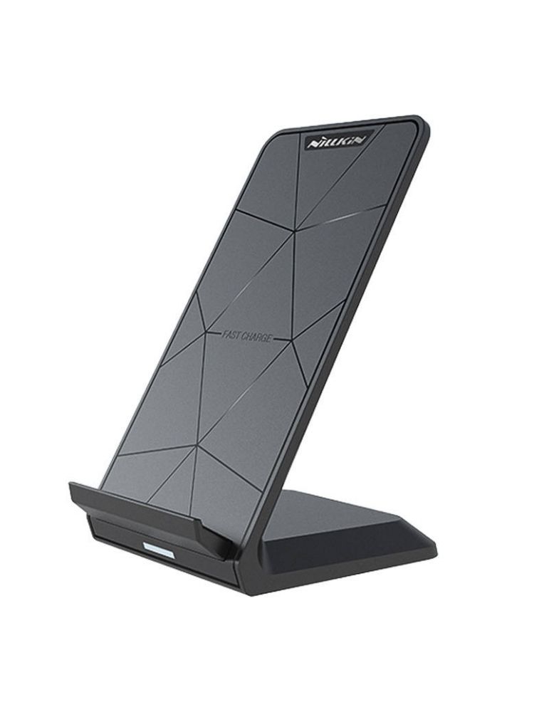 Încărcător wireless inductiv Qi cu suport Nillkin Fast Wireless Charging Stand Pro (negru)