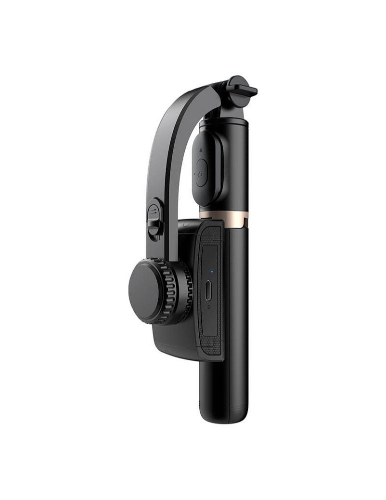 Gimbal/stand cu lumină APEXEL Q08d (negru)