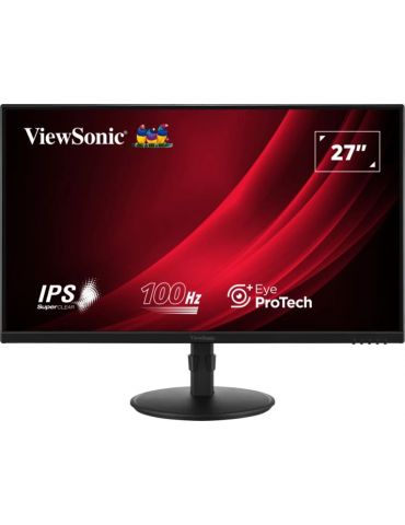 Viewsonic VA VA2708-HDJ monitoare LCD 68,6 cm (27") 1920 x 1080 Pixel Full HD LED Negru - Tik.ro